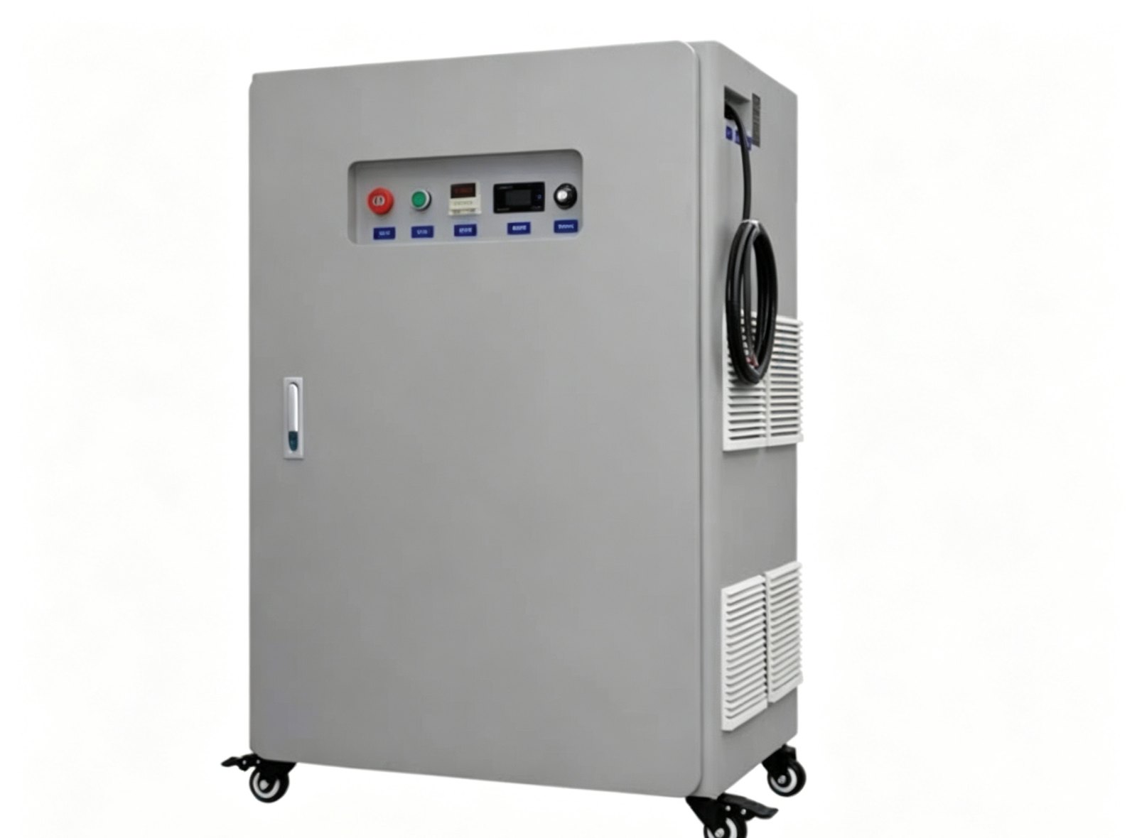 Water Cooled Oxygen Source Ozone Generator 30-250g/h High Power Industrial Ozone Machine