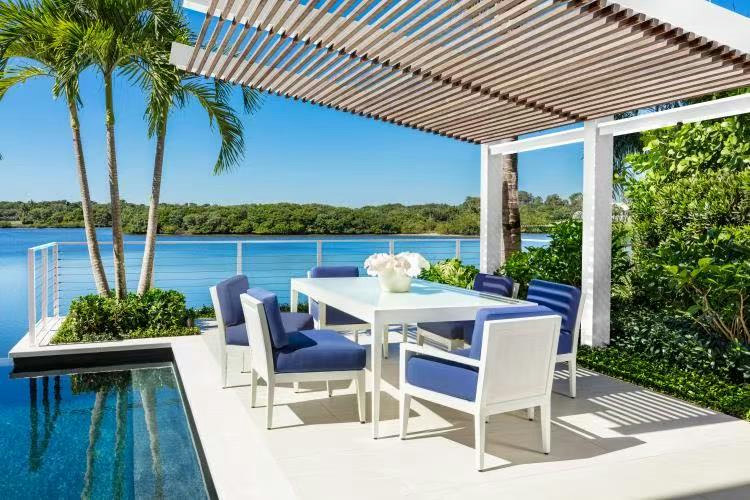 Outdoor Dining Tables | Custom Weatherproof Patio Garden Dining Tables
