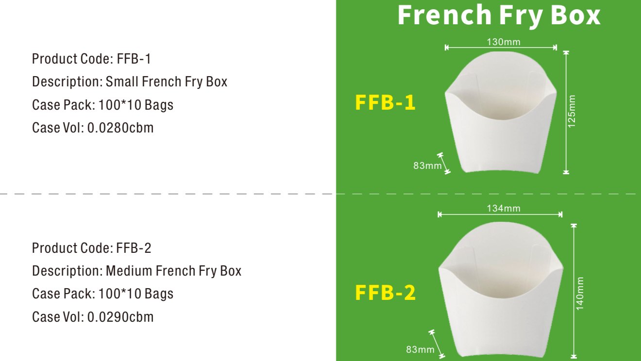 French Fry Boxes