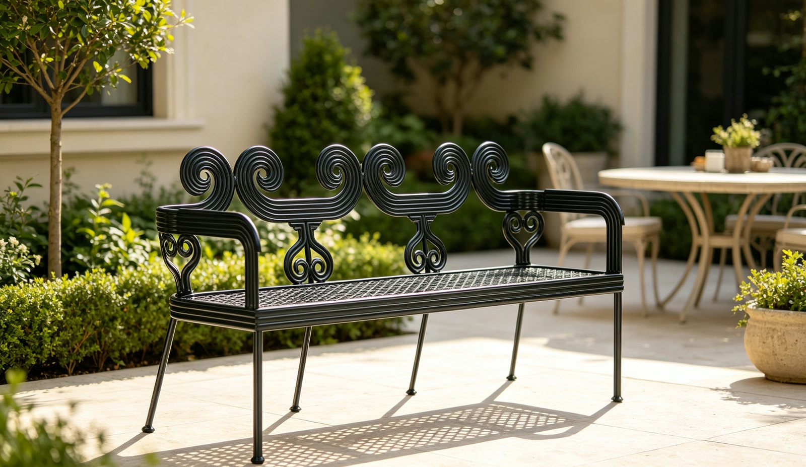 Outdoor Benches & Ottomans | Custom Weatherproof Outdoor Benches & Ottomans