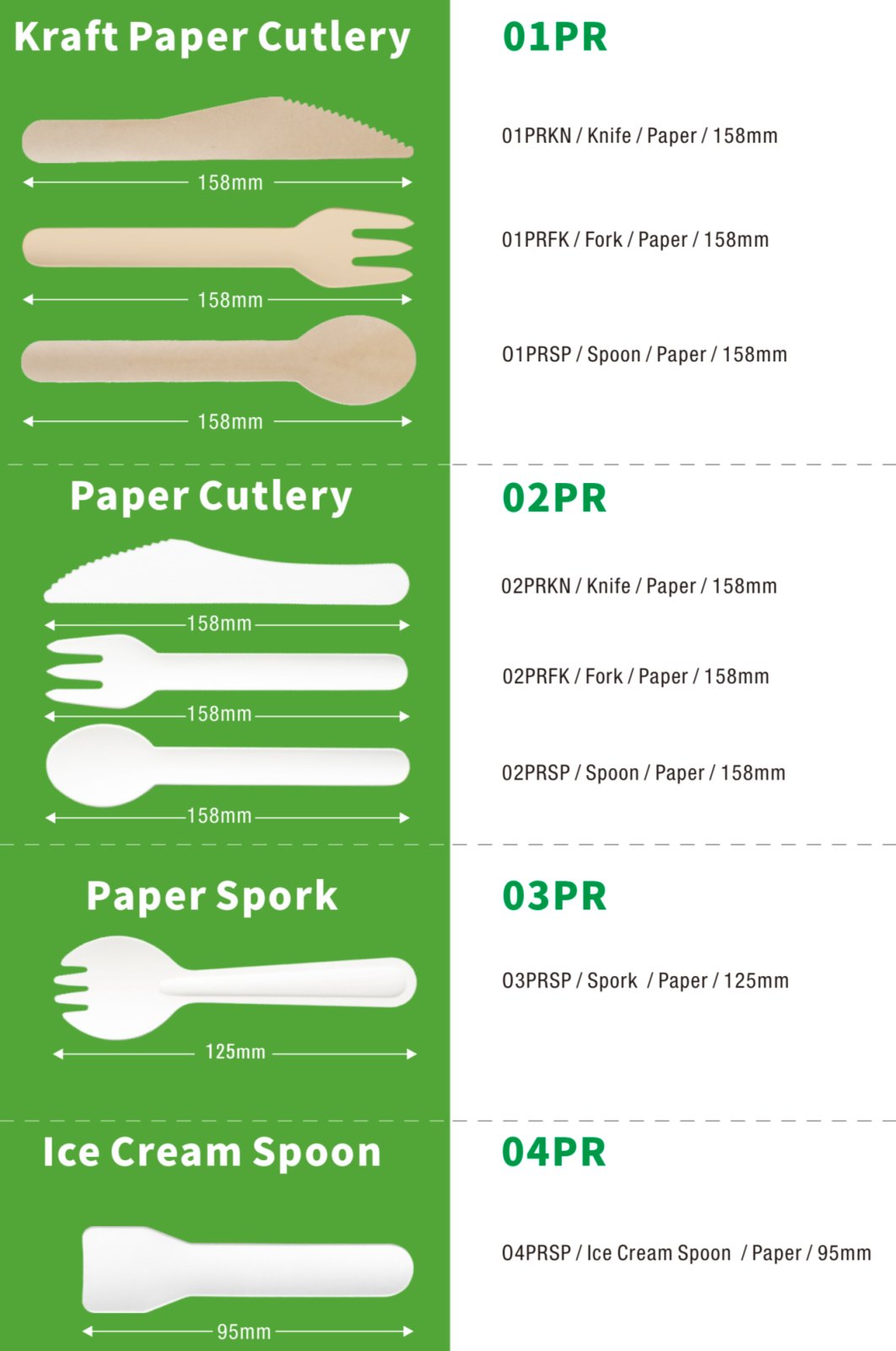 Disposable Cutlery & Straws