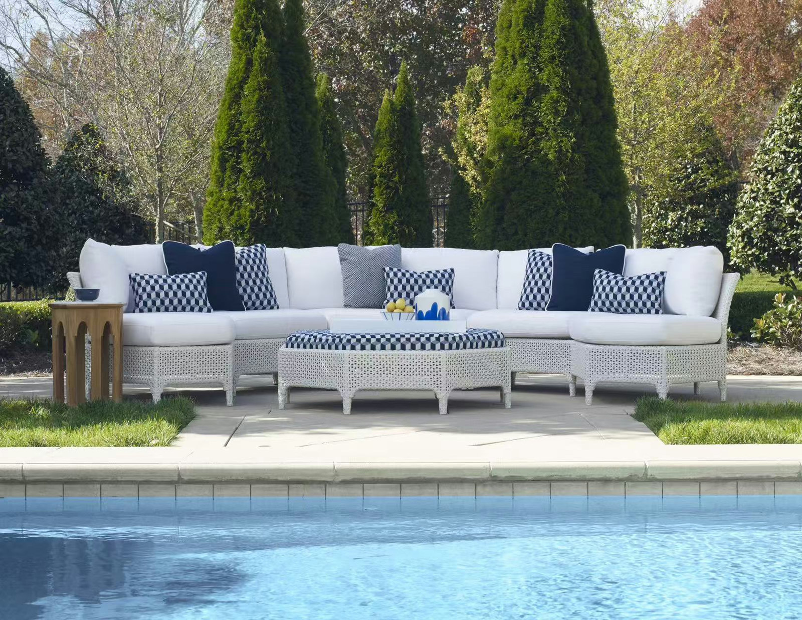 Outdoor Occasional Tables | Custom Weatherproof Patio Side & End Tables