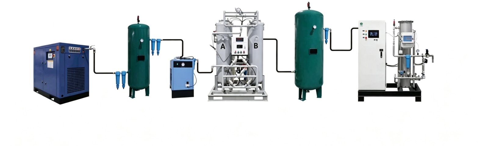 Kilogram Sized Large-Scale Industrial Ozone Generator 1000-5000g/h Water Cooling Ozone Disinfection Machine